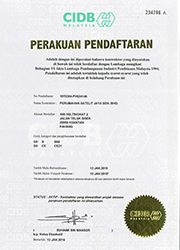 Declaration of Registration